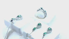 Load and play video in Gallery viewer, The Oval Drop Tiara Ring
