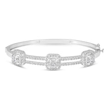 Load image into Gallery viewer, The cushion cut Trio Wrist
