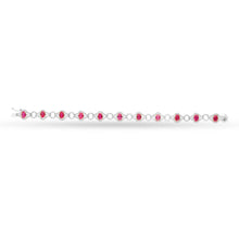 Load image into Gallery viewer, Red Tennis Bracelet - Saivi Jewels
