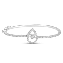 Load image into Gallery viewer, The classic Pear shape bracelet - Dancing Zirconia™
