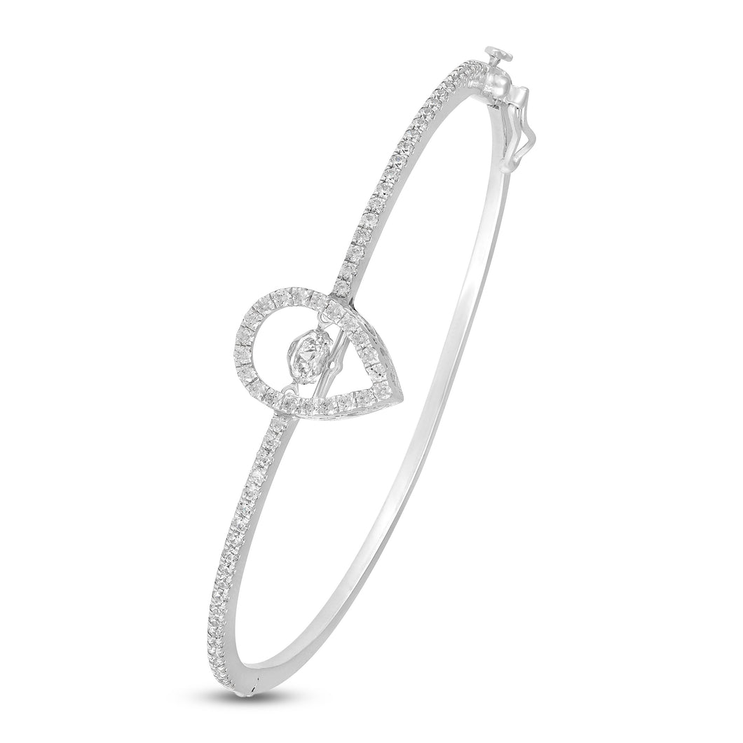 The classic Pear shape bracelet - Dancing Zirconia™