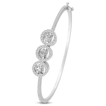 Load image into Gallery viewer, The Classic 3 Stone Bracelet - Saivi Jewels
