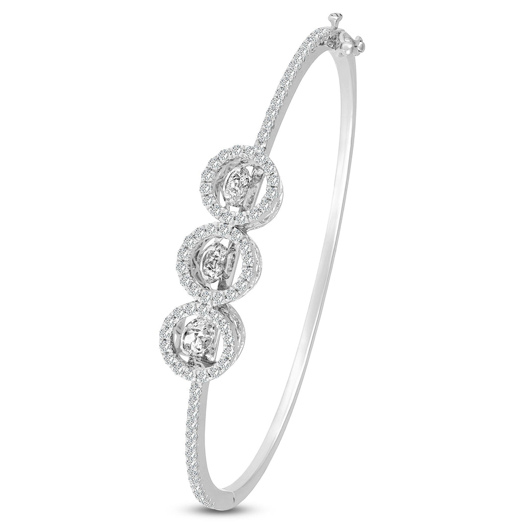 The Classic 3 Stone Bracelet - Saivi Jewels