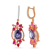 Load image into Gallery viewer, Fiery &amp; Serene Earring
