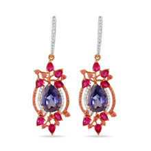 Load image into Gallery viewer, Fiery &amp; Serene Earring
