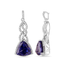 Load image into Gallery viewer, Violet-Stone Earrings - Saivi Jewels
