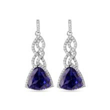 Load image into Gallery viewer, Violet-Stone Earrings - Saivi Jewels
