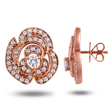 Load image into Gallery viewer, Rose Studs - Saivi Jewels
