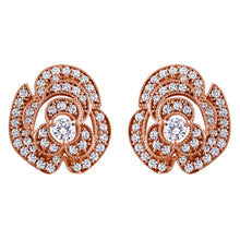 Load image into Gallery viewer, Rose Studs - Saivi Jewels
