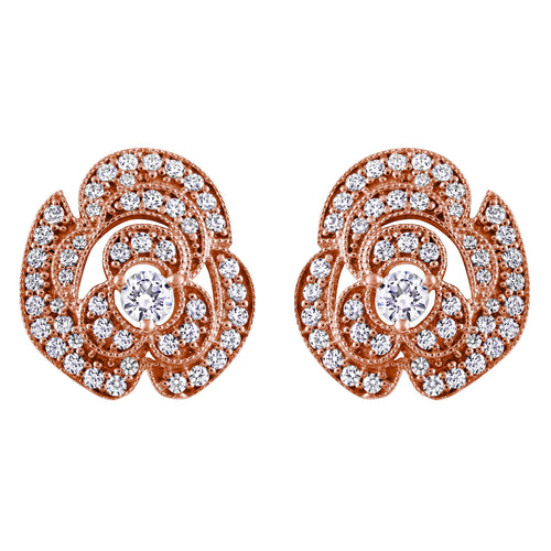 Rose Studs - Saivi Jewels