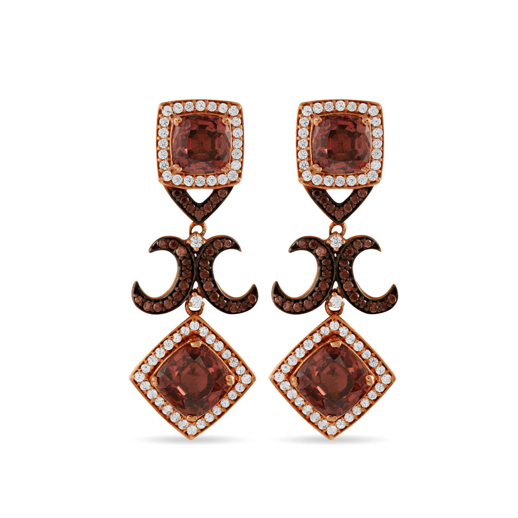 The Geometric Dangler earrings