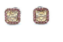 Load image into Gallery viewer, The Cushion cut Studs - small
