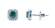 Load image into Gallery viewer, The Cushion cut Studs - small
