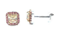 Load image into Gallery viewer, The Cushion cut Studs - small
