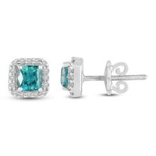 Load image into Gallery viewer, The Cushion cut Studs - small
