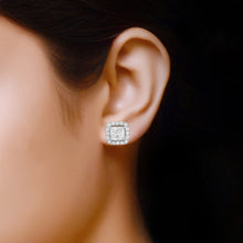 Load image into Gallery viewer, The Cushion cut Studs - small
