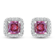 Load image into Gallery viewer, The Cushion cut Studs - small
