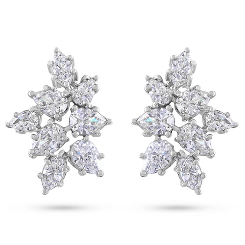 Leaves Cluster Earring - Saivi Jewels