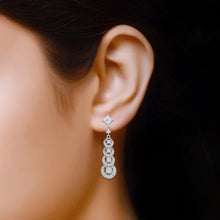 Load image into Gallery viewer, 5 Level Circles Earrings - Saivi Jewels
