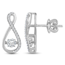 Load image into Gallery viewer, The S &amp; 8 earring - Dancing Zirconia™
