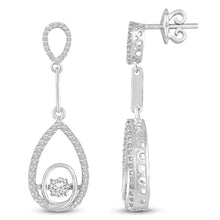 Load image into Gallery viewer, The dangling drop earrings - Dancing Zirconia™
