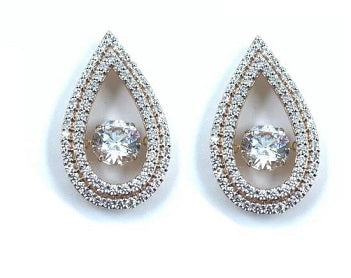 The Chantelle Earring - Dancing Zirconia™