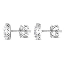 Load image into Gallery viewer, The Evergreen Marquise Halo - Studs
