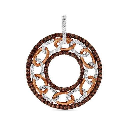 Circle & Chain Pendant - Saivi Jewels