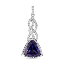 Load image into Gallery viewer, Admiral Blue-Stone Pendant - Saivi Jewels
