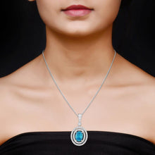 Load image into Gallery viewer, Heart Of the Ocean Pendant - Saivi Jewels
