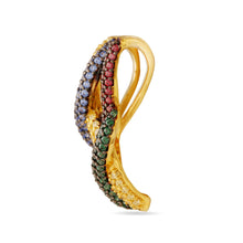 Load image into Gallery viewer, The Tangled Twirly Pendant - Saivi Jewels
