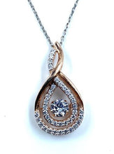 Load image into Gallery viewer, The Martha Pendant - Dancing Zirconia™
