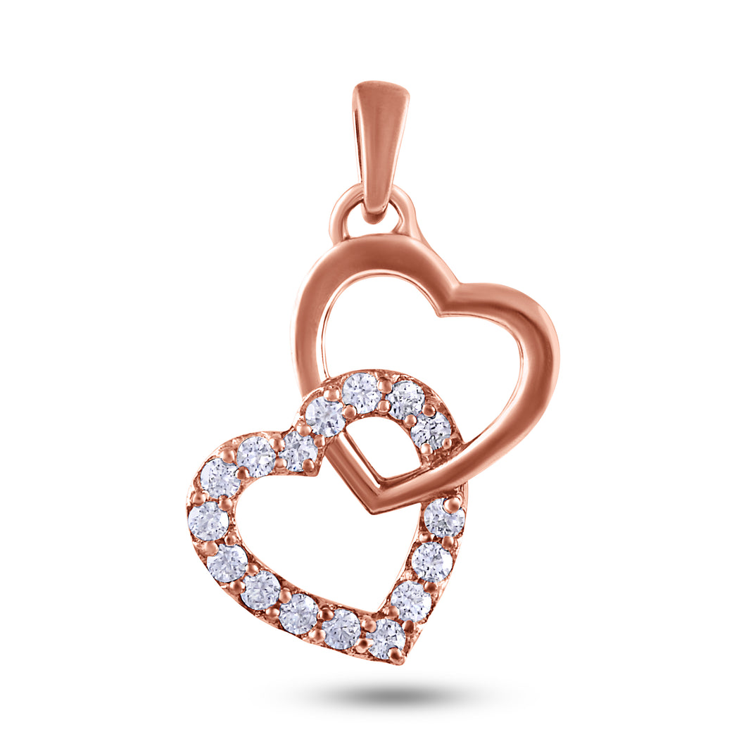 The Coupled Hearts Pendant