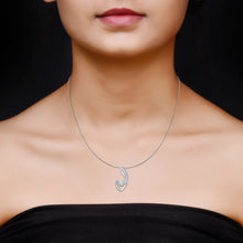 Load image into Gallery viewer, The Dainty Pendant - Dancing Zirconia™
