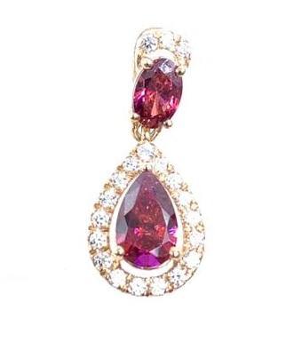 The Oval Drop Pendant - Saivi Jewels