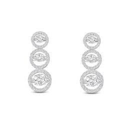 The Classic 3 Stone Earring - Saivi Jewels