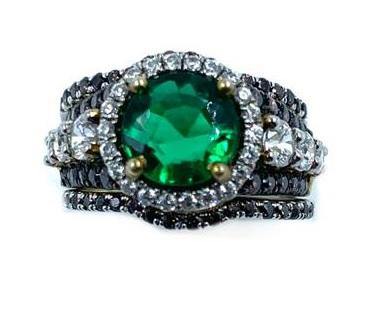 The Sublime Tricolour Ring - Saivi Jewels