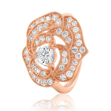 Load image into Gallery viewer, Diamond-Studded Vintage Ring - Saivi Jewels
