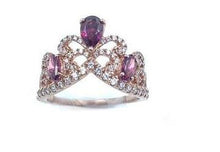 Load image into Gallery viewer, The Oval Drop Tiara Ring - Saivi Jewels
