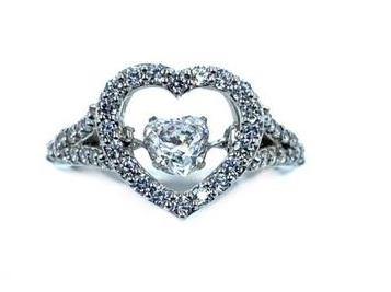 Icy Heart Ring - Part 2 - Saivi Jewels