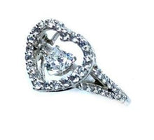 Load image into Gallery viewer, Icy Heart Ring - Part 2 - Saivi Jewels
