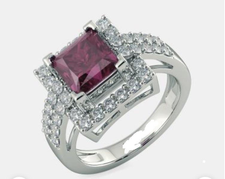 The Tourmaline Radiant ring