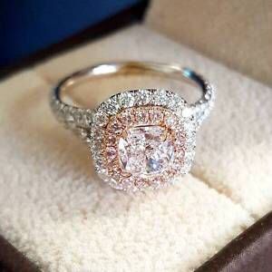 The Pink Cushion ring - 2