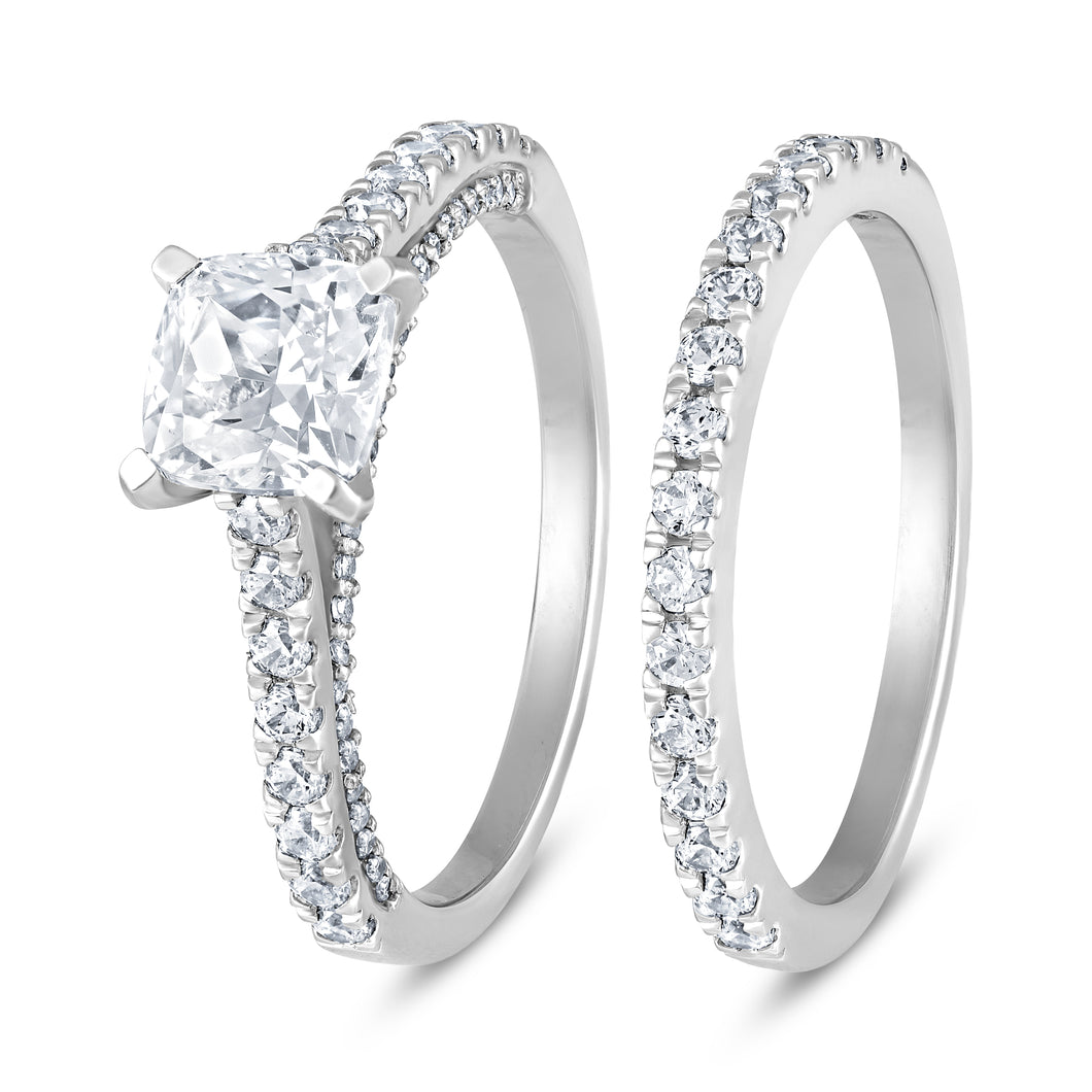 The Esme Ring - Cushion Cut Shape