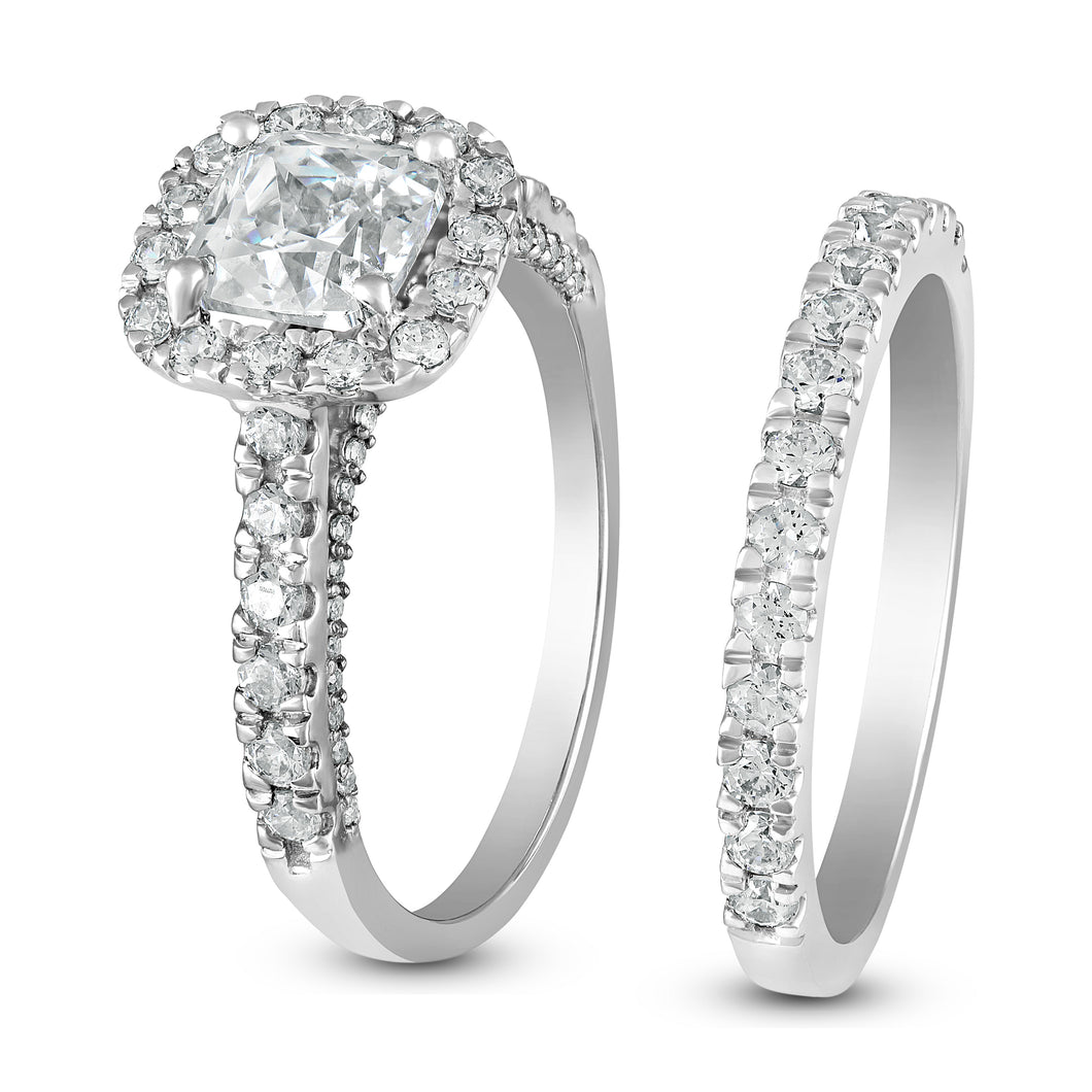 The Darlene Ring - Cushion Cut Shape