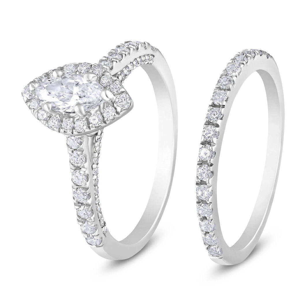 The Darlene Ring - Marquise Cut Shape