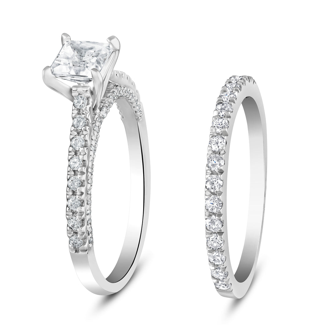 The Esme Ring - Princess Cut Shape