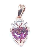 Load image into Gallery viewer, The Marquise crowned Heart - Pendant
