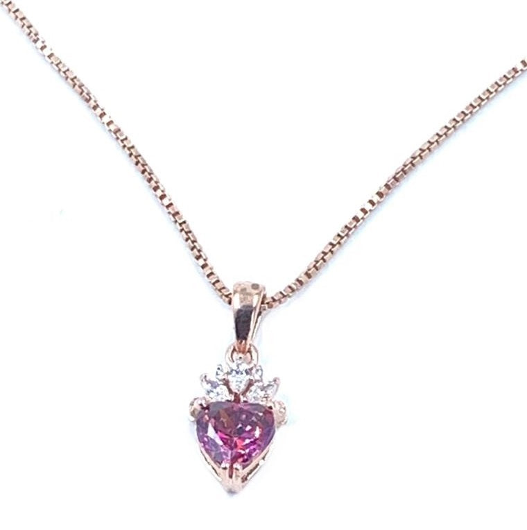 The Marquise crowned Heart - Pendant