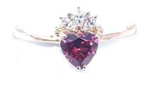 Load image into Gallery viewer, The Marquise crowned Heart - Ring
